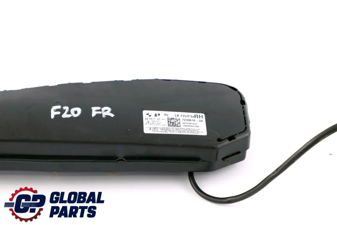Unidad Módulo Aire Asiento Lateral Delantero Derecho para BMW F20 F21 F30 F31 con número de pieza 7239616 BMW F20 F21 F30 F31 Unidad Módulo Aire Asiento Lateral Delantero Derecho - SKU 7239616 - Número de pieza 7239616