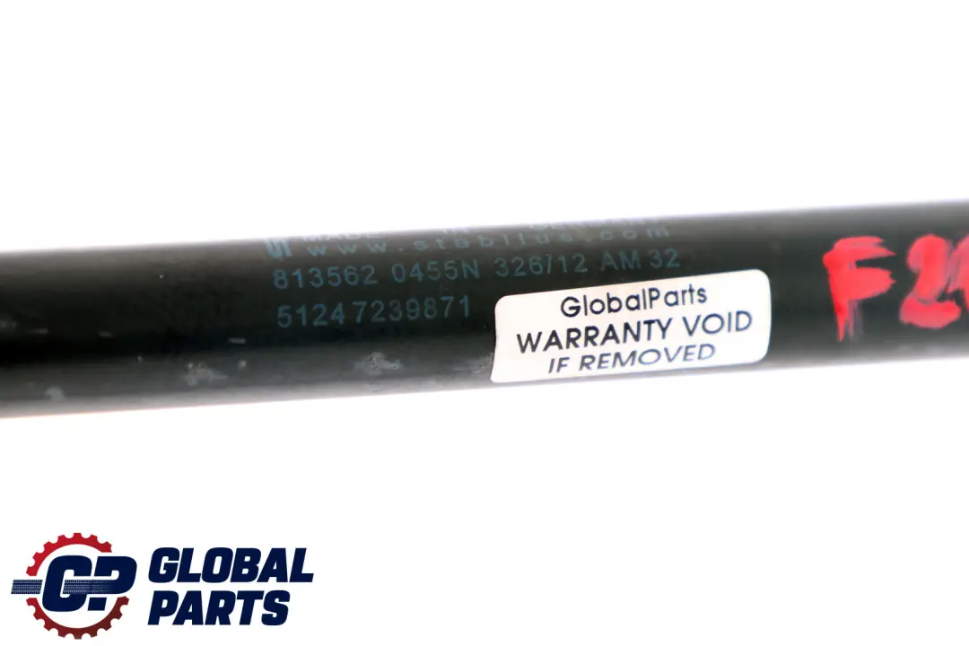 BMW 1 Series F20 F21 Boot Trunk Lid Tailgate Gas Pressurized Spring Set - SKU 7239871 - Part number 7239871