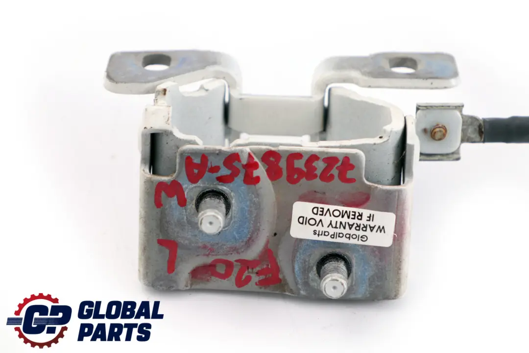 Bisagra De Maletero Izquierda Blanco Alpinweiss para BMW F20 F21 LCI con número de pieza 7239875 BMW F20 F21 LCI Bisagra De Maletero Izquierda Blanco Alpinweiss - SKU 7239875-AW - Número de pieza 7239875