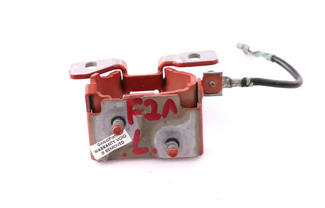 BMW 1 Series F20 F21 LCI Left Trunk Lid Hinge Valencia Orange Metallic - SKU 7239875-ORG - Part number 7239875