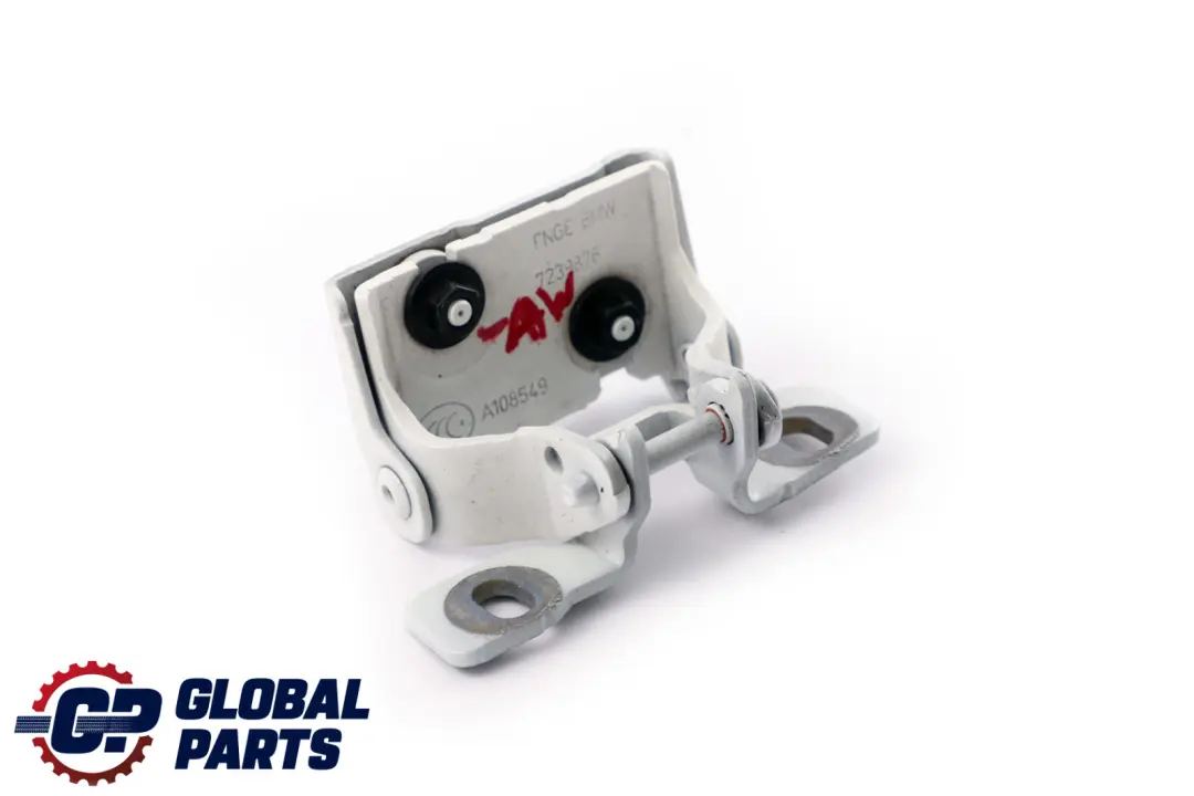 Boot Trunk Lid Hinge Right O/S Alpinweiss 3 White to BMW F20 F21 LCI with Part number 7239876 BMW F20 F21 LCI Boot Trunk Lid Hinge Right O/S Alpinweiss 3 White - SKU 7239876-AW - Part number 7239876