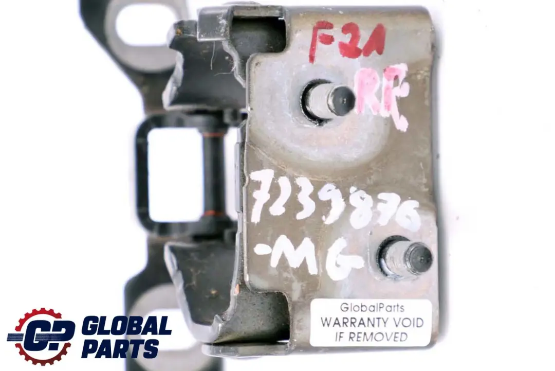 BMW 1 Series F20 F21 LCI Trunk Lid Hinge Right O/S Mineral Grau Metallic Grey - SKU 7239876-MG - Part number 7239876
