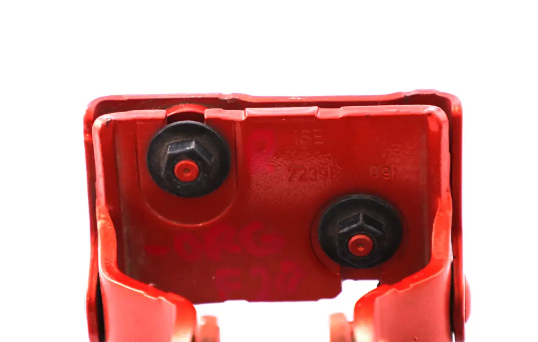 Trunk Lid Hinge Right O/S Valencia Orange to BMW 1 Series F20 F21 LCI with Part number 7239876 BMW 1 Series F20 F21 LCI Trunk Lid Hinge Right O/S Valencia Orange - SKU 7239876-ORG - Part number 7239876