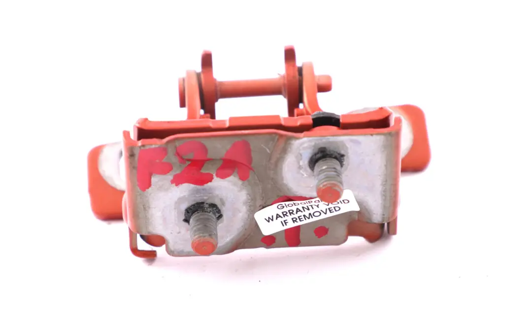 Trunk Lid Hinge Right O/S Valencia Orange to BMW 1 Series F20 F21 LCI with Part number 7239876 BMW 1 Series F20 F21 LCI Trunk Lid Hinge Right O/S Valencia Orange - SKU 7239876-ORG - Part number 7239876