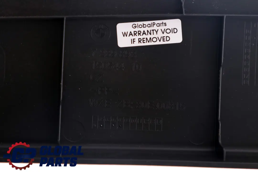 BMW 1 Series F20 F21 LCi Upper Trunk Lid Trim Panel Black - SKU 7239893 - Part number 7239893