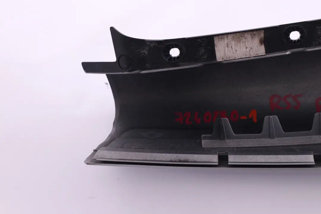 Apertura C Pilastro Destra Argento per Mini Clubman R55 con numero di parte 7167228 Mini Clubman R55 Apertura C Pilastro Destra Argento - SKU 7240230-1 - Numero di parte 7167228