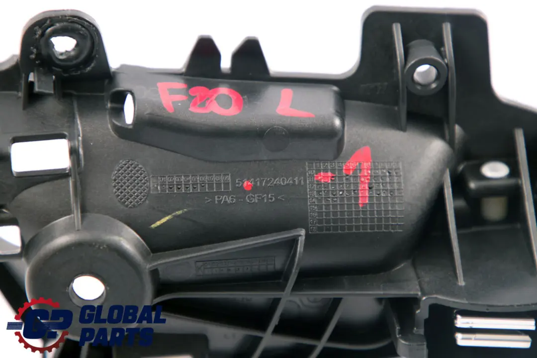 BMW F20 F21 F22 LCI manija de la puerta interior izquierda Cubierta Trim - SKU 7240411-1 - Número de pieza 7240411