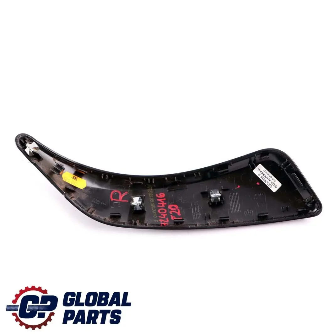 Trim Door Handle Right O/S Black Glossy BMW 1 2 Series F20 F21 F22 Cover - SKU 7240416 - Part number 7240416