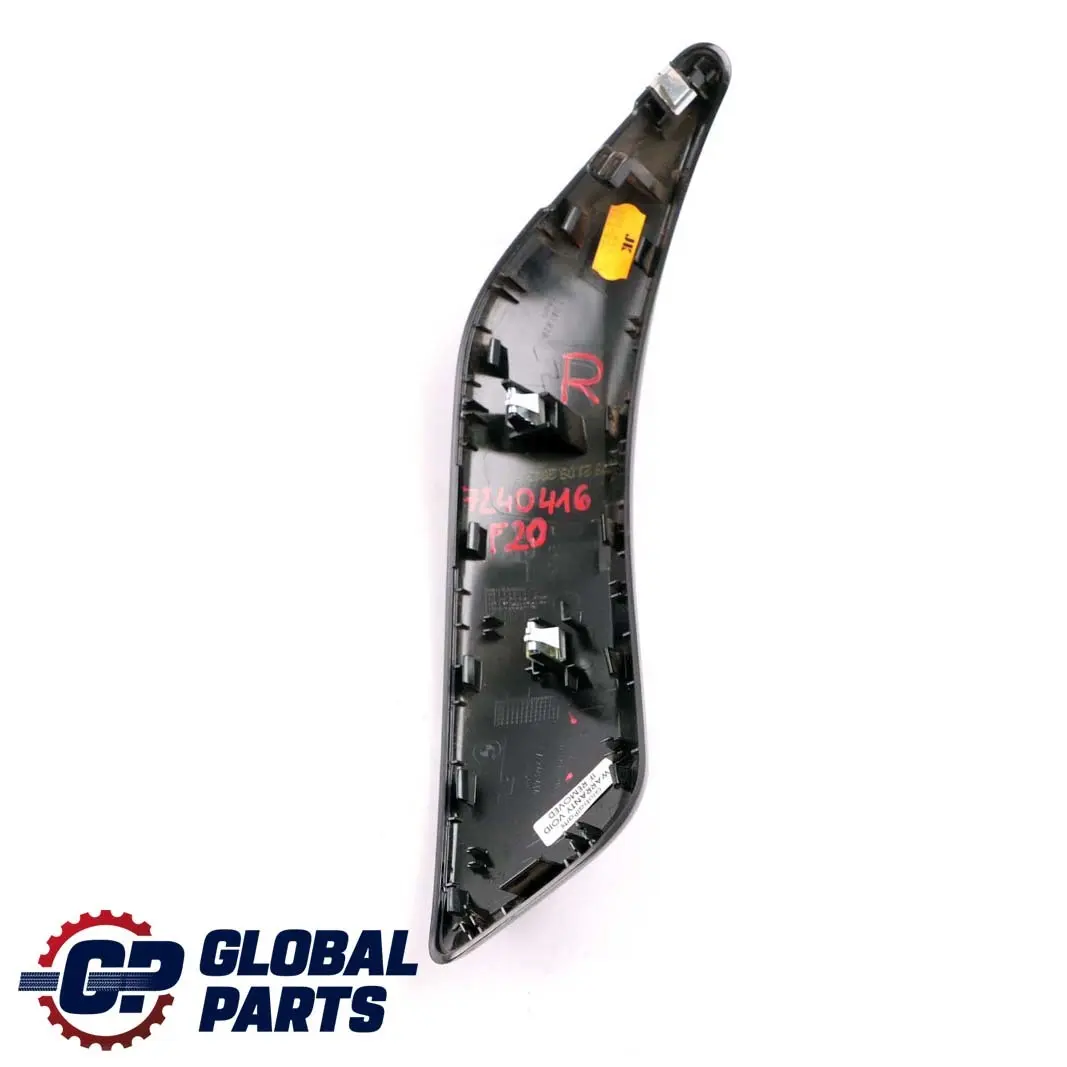 Trim Door Handle Right O/S Black Glossy BMW 1 2 Series F20 F21 F22 Cover - SKU 7240416 - Part number 7240416