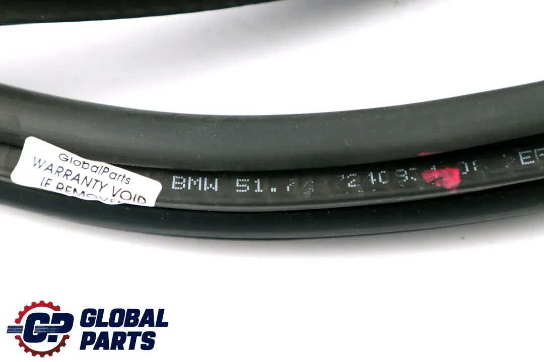 Door Gasket Edge Protection For BMW 5 Series E34 Rear Left Or Right - 51728137773