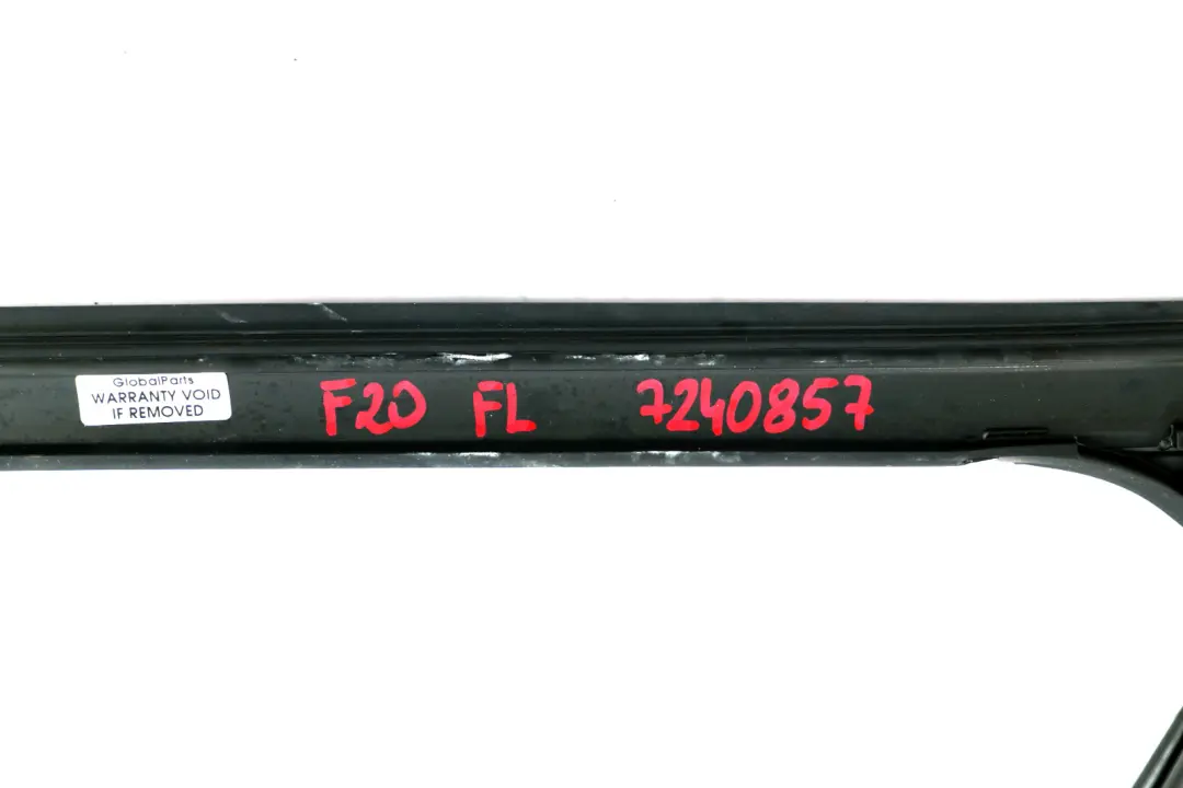 BMW F20 Front Door Window Guide Seal Moulding Gasket Left N/S - SKU 7240857 - Part number 7240857