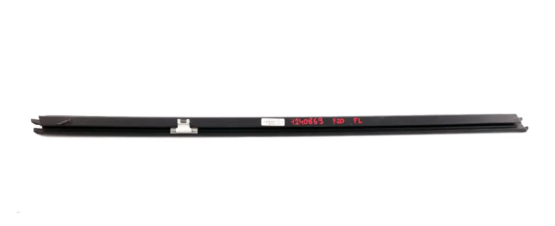 BMW 1 Series F20 F20N LCI Front Channel Seal Window Guide Web Left N/S - SKU 7240859 - Part number 7240859