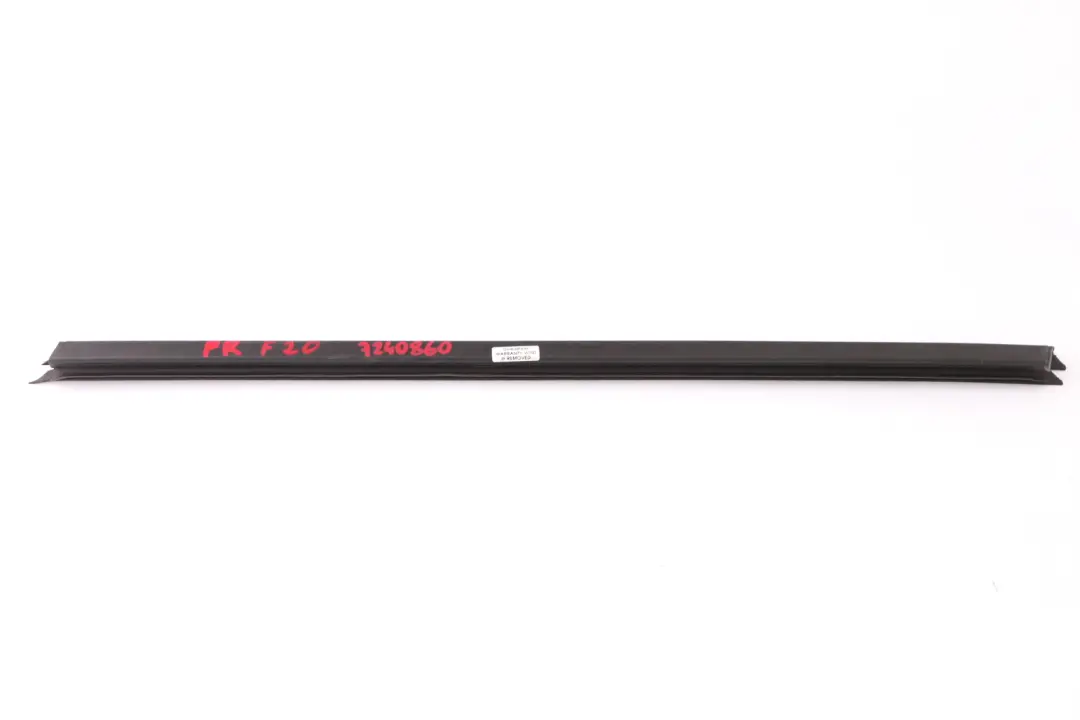 BMW F20 F20N LCI Canale Anteriore Guida Finestra Web Destra - SKU 7240860 - Numero di parte 7240860