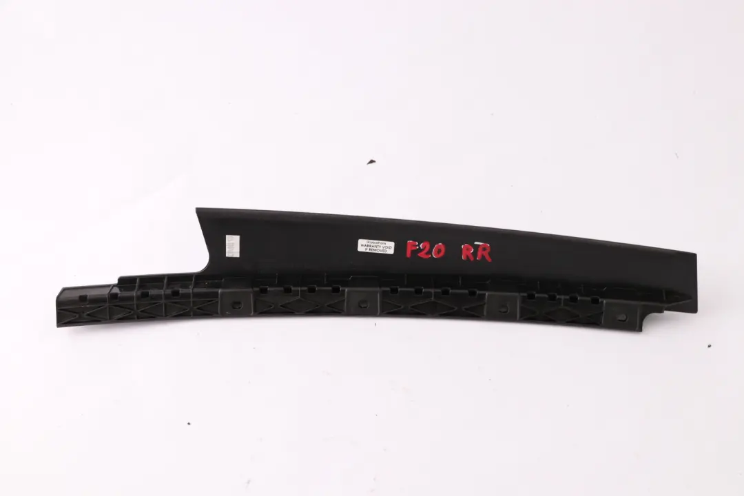 Finisher B-Pillar Outer Right O/S Schwarz Matt to BMW 1 Series F20 F20N LCI with Part number 7240876 BMW 1 Series F20 F20N LCI Finisher B-Pillar Outer Right O/S Schwarz Matt - SKU 7240876 - Part number 7240876