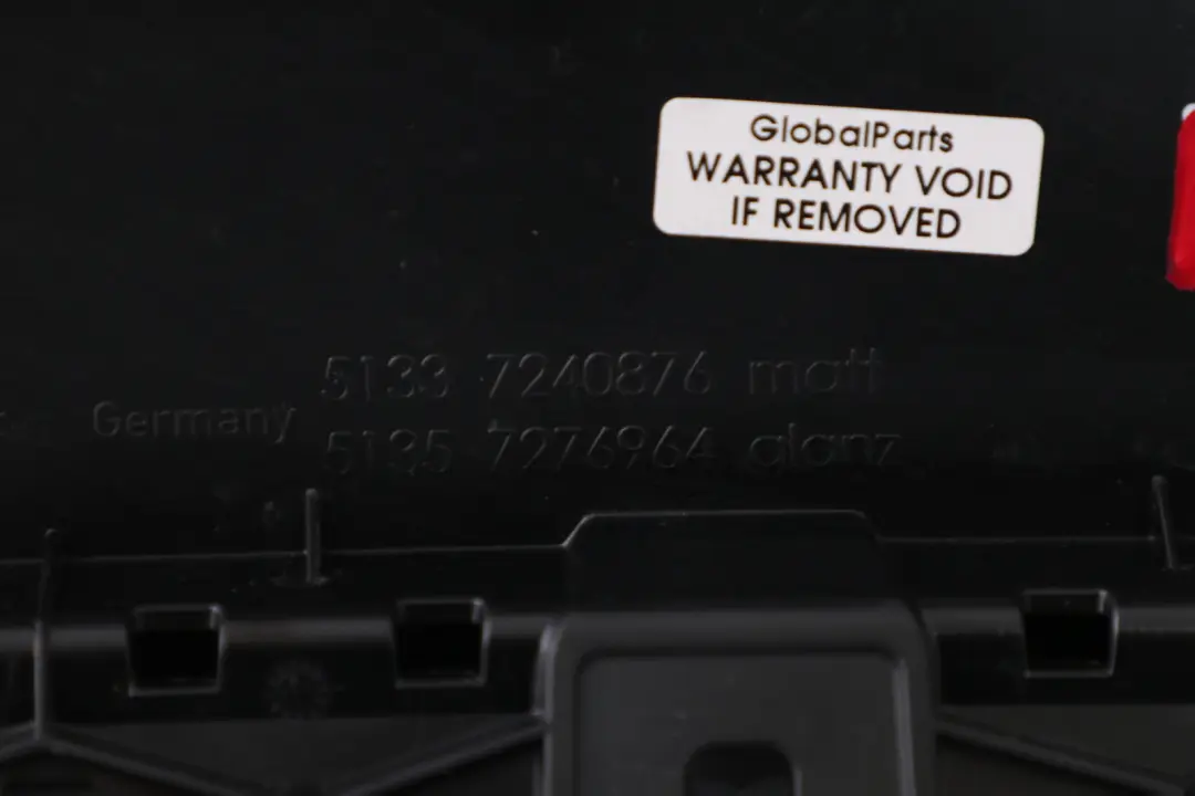 BMW 1 Series F20 F20N LCI Finisher B-Pillar Outer Right O/S Schwarz Matt - SKU 7240876 - Part number 7240876