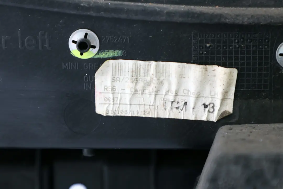 Carrier Door Card Trim Panel Left N/S Hot Chocolate to BMW Mini Cooper One R55 with Part number 7241007 BMW Mini Cooper One R55 Carrier Door Card Trim Panel Left N/S Hot Chocolate - SKU 7241007 - Part number 7241007