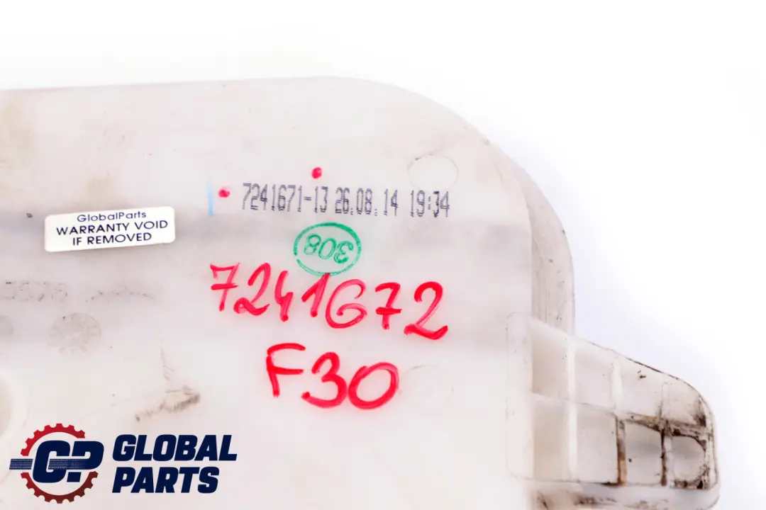Washer Fluid Reservoir Tank Container 7241671 to BMW F22 F30 F32 LCI with Part number 7241672 BMW F22 F30 F32 LCI Washer Fluid Reservoir Tank Container 7241671 - SKU 7241672 - Part number 7241672