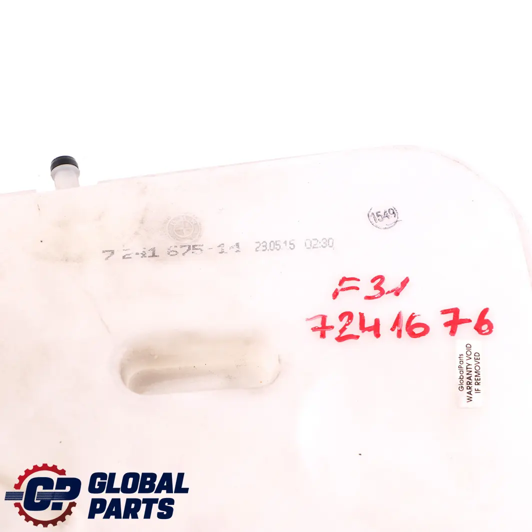 Headlight Windscreen Cleaning Container Bottle Washer Tank 7241675 to BMW F20 F31 with Part number 7241676 BMW F20 F31 Headlight Windscreen Cleaning Container Bottle Washer Tank 7241675 - SKU 7241676 - Part number 7241676