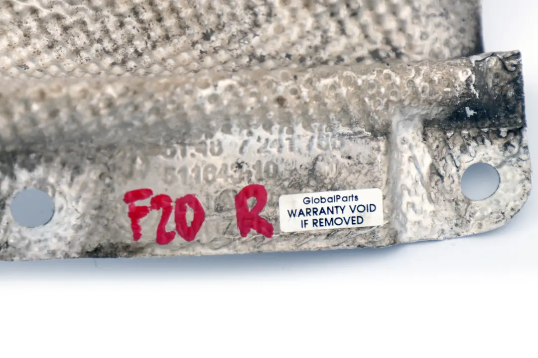 Heat Insulation Front Wall Right O/S to BMW 1 2 3 4 Series F20 F21 F30 F31 F32 with Part number 7241766 BMW 1 2 3 4 Series F20 F21 F30 F31 F32 Heat Insulation Front Wall Right O/S - SKU 7241766 - Part number 7241766