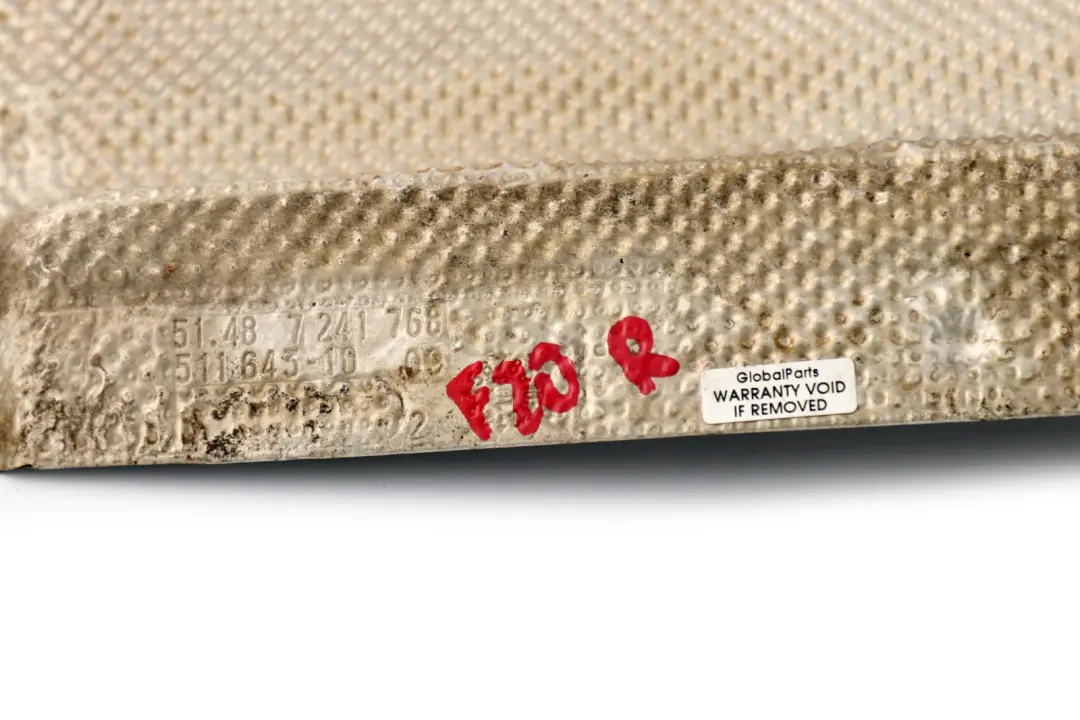 BMW F20 F22 F30 F32 Isolation Thermique Latérale Droite - SKU 7241768 - Numéro de pièce 7241768