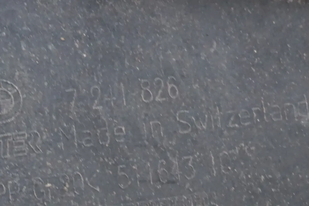 Panneau de protection du dessous de caisse droit pour BMW F20 F30 à propos du numéro de pièce 7241826 BMW F20 F30 Panneau de protection du dessous de caisse droit - SKU 7241826 - Numéro de pièce 7241826