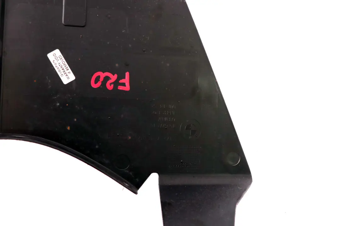 Extension Underbody Panelling Guard Cover Left N/S to BMW 1 2 Series F20 F21 F22 with Part number 7241837 BMW 1 2 Series F20 F21 F22 Extension Underbody Panelling Guard Cover Left N/S - SKU 7241837 - Part number 7241837