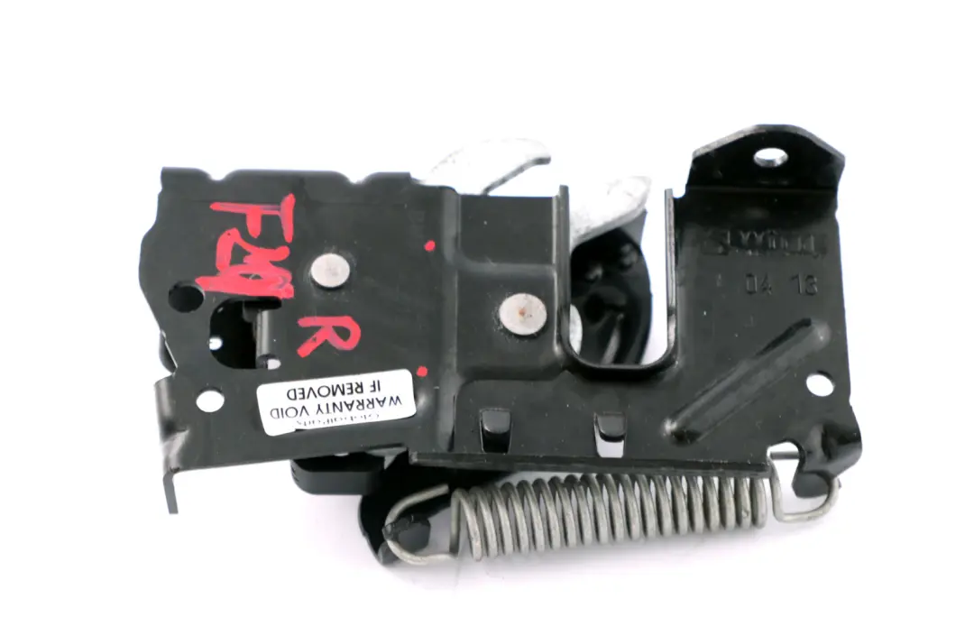 Parte Inferiore Della Serratura Del Cofano Destra per BMW F20 F21 F30 F31 con numero di parte 7242549 BMW F20 F21 F30 F31 Parte Inferiore Della Serratura Del Cofano Destra - SKU 7242549 - Numero di parte 7242549