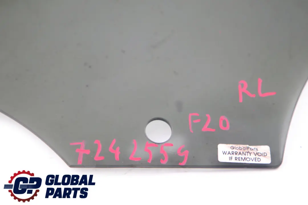 BMW F20 Puerta Trasera Izquierda Ventana Cristal Negro AS3 - SKU 7242559 - Número de pieza 7242559