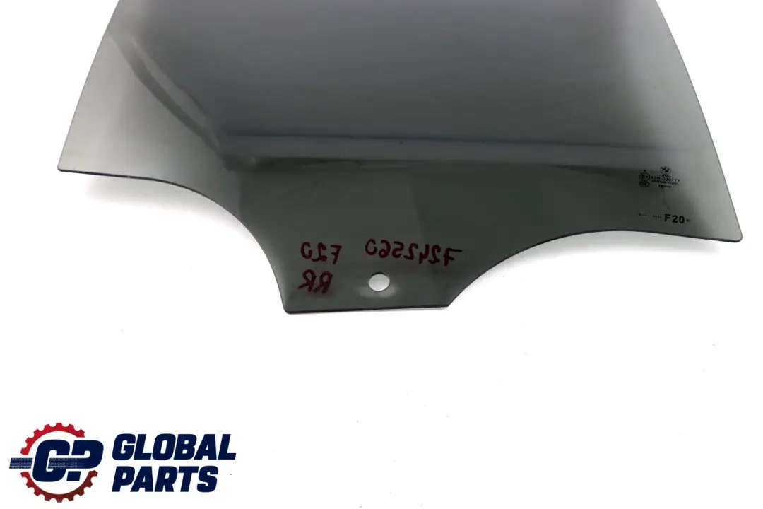 Cristal De Ventana De Puerta Trasera Derecha AS3 para BMW F20 con número de pieza 7242560 BMW F20 Cristal De Ventana De Puerta Trasera Derecha AS3 - SKU 7242560 - Número de pieza 7242560