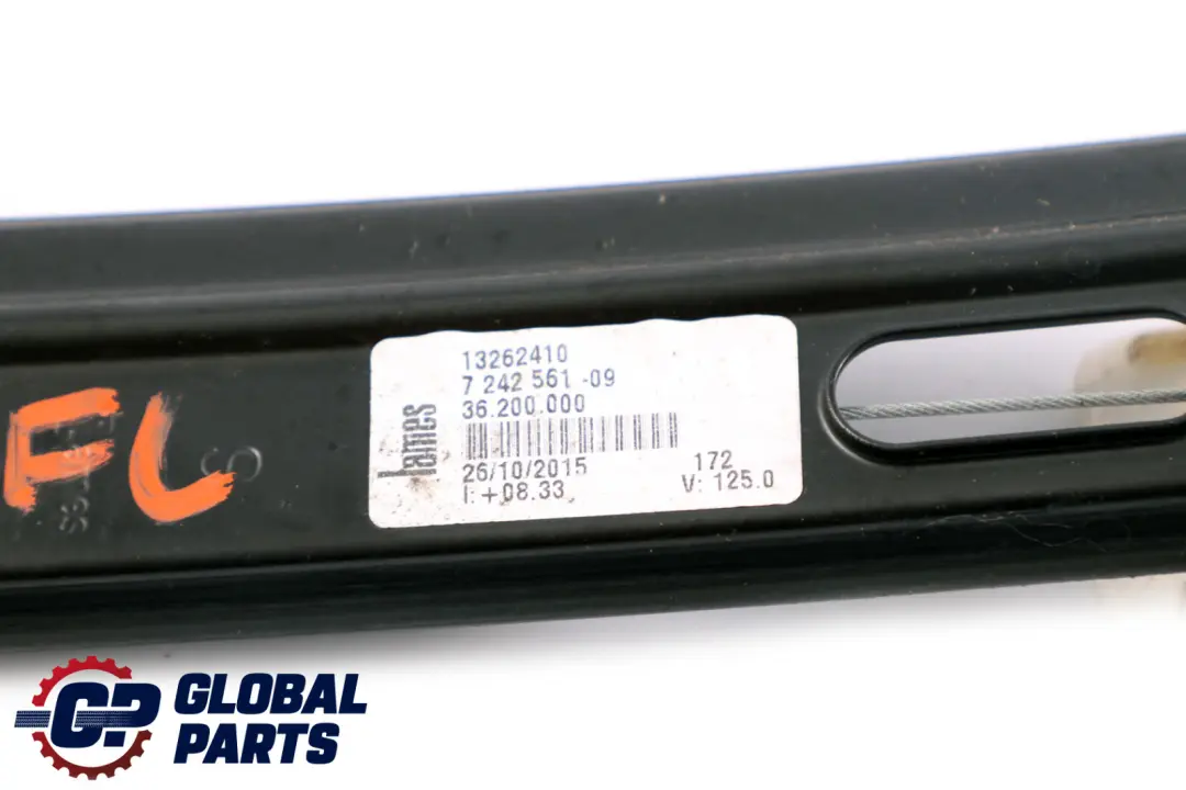 BMW F20 Mécanisme De Lève Vitre De Porte Avant Gauche Avec Moteur - SKU 7242561 - Numéro de pièce 7242561