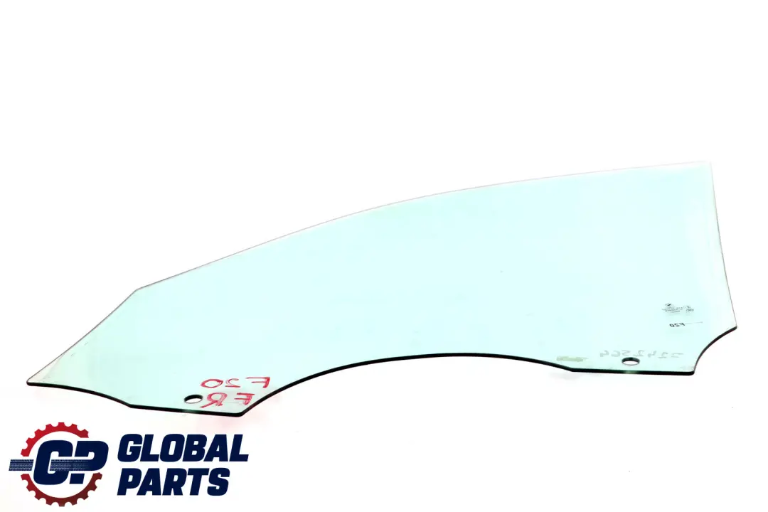 BMW 1 Series F20 Front Right Driver Side Door O/S Window Glass Green AS2 - SKU 7242564 - Part number 7242564