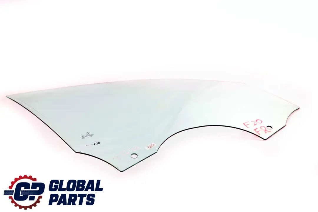BMW 1 Series F20 Front Right Driver Side Door O/S Window Glass Green AS2 - SKU 7242564 - Part number 7242564