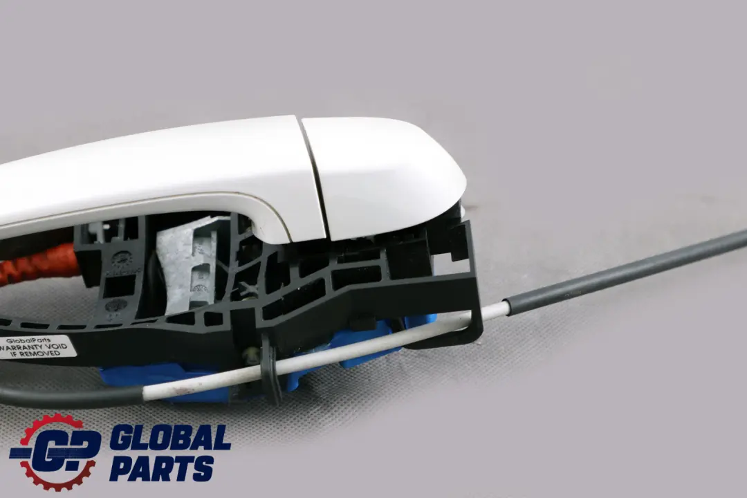BMW 1 Series F20 LCI Complete Rear Right Grab Handle O/S Alpinweiss White 300 - SKU 7242566-AW - Part number 7242566