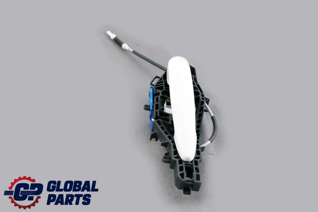 BMW 1 Series F20 LCI Complete Rear Right Grab Handle O/S Alpinweiss White 300 - SKU 7242566-AW - Part number 7242566