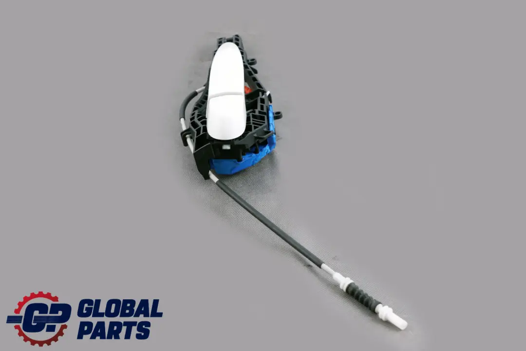 BMW 1 Series F20 LCI Complete Rear Right Grab Handle O/S Alpinweiss White 300 - SKU 7242566-AW - Part number 7242566