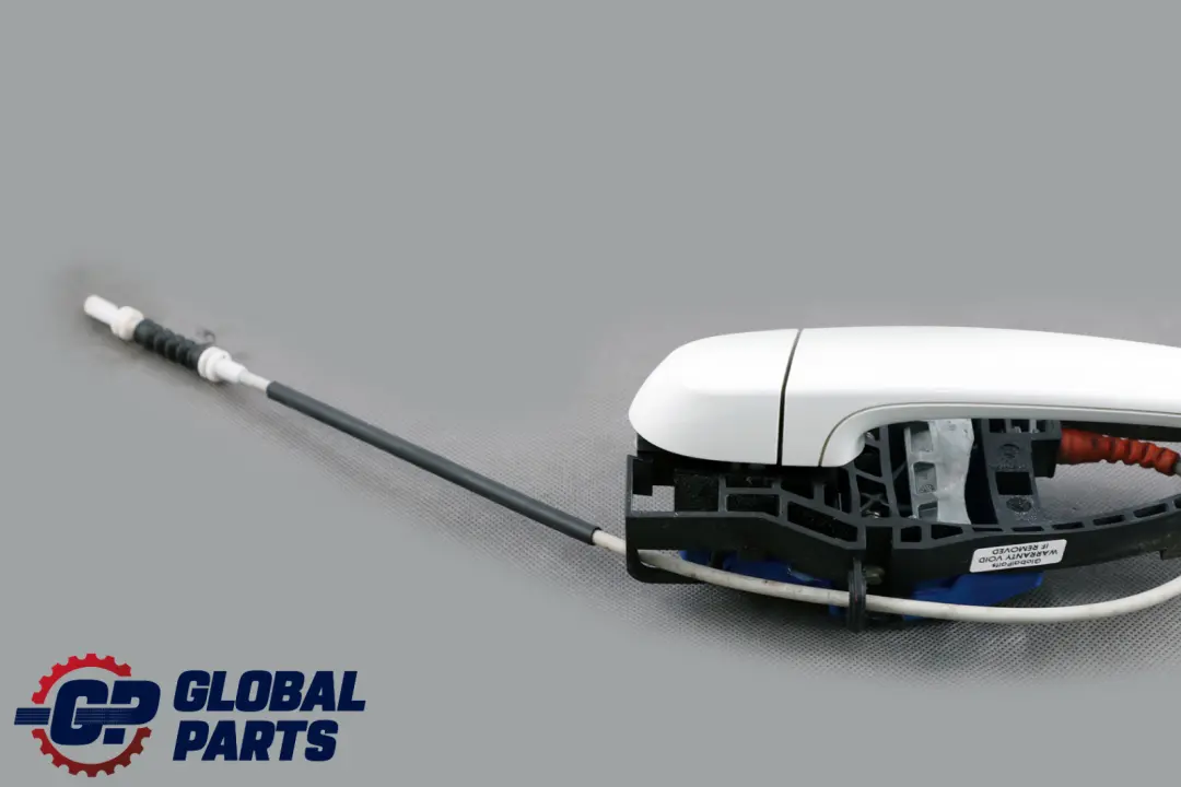 BMW 1 Series 1 F20 LCI Complete Rear Left Grab Handle N/S Alpinweiss White 300 - SKU 7242566-AW1 - Part number 7242566