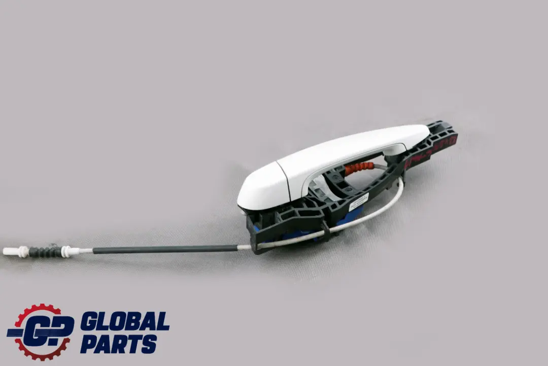 BMW 1 Series 1 F20 LCI Complete Rear Left Grab Handle N/S Alpinweiss White 300 - SKU 7242566-AW1 - Part number 7242566
