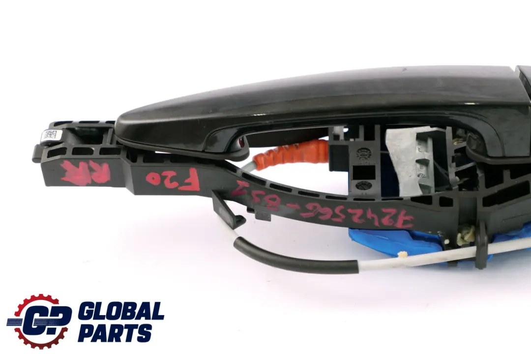 Complete Rear Right Grab Handle O/S Black Sapphire Metallic to BMW 1 Series 1 F20 with Part number 7242566 BMW 1 Series 1 F20 Complete Rear Right Grab Handle O/S Black Sapphire Metallic - SKU 7242566-BS1 - Part number 7242566