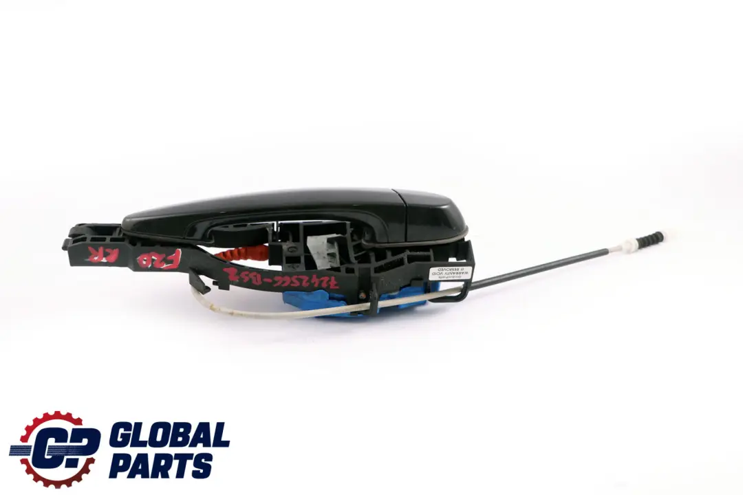 Complete Rear Right Grab Handle O/S Black Sapphire Metallic to BMW F20 with Part number 7242566 BMW F20 Complete Rear Right Grab Handle O/S Black Sapphire Metallic - SKU 7242566-BS2 - Part number 7242566