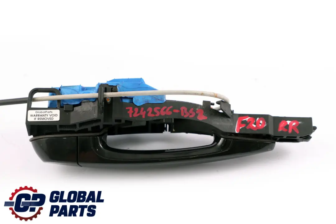 Complete Rear Right Grab Handle O/S Black Sapphire Metallic BMW 1 Series 2 F20 - SKU 7242566-BS2 - Part number 7242566