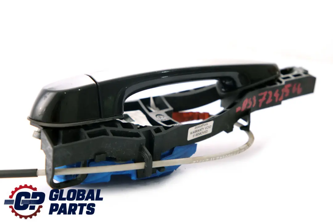 Asidero trasero izquierdo completo Nero Sapphire 475 para BMW F20 LCI con número de pieza 7242566 BMW F20 LCI Asidero trasero izquierdo completo Nero Sapphire 475 - SKU 7242566-BS3 - Número de pieza 7242566