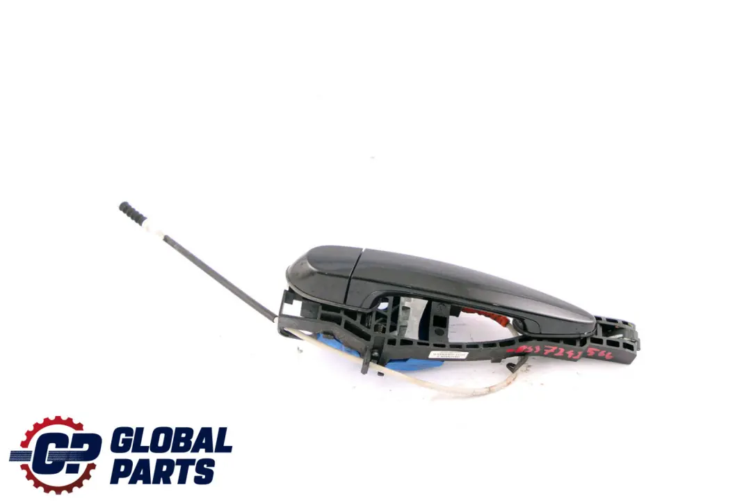 Asidero trasero izquierdo completo Nero Sapphire 475 para BMW F20 LCI con número de pieza 7242566 BMW F20 LCI Asidero trasero izquierdo completo Nero Sapphire 475 - SKU 7242566-BS3 - Número de pieza 7242566