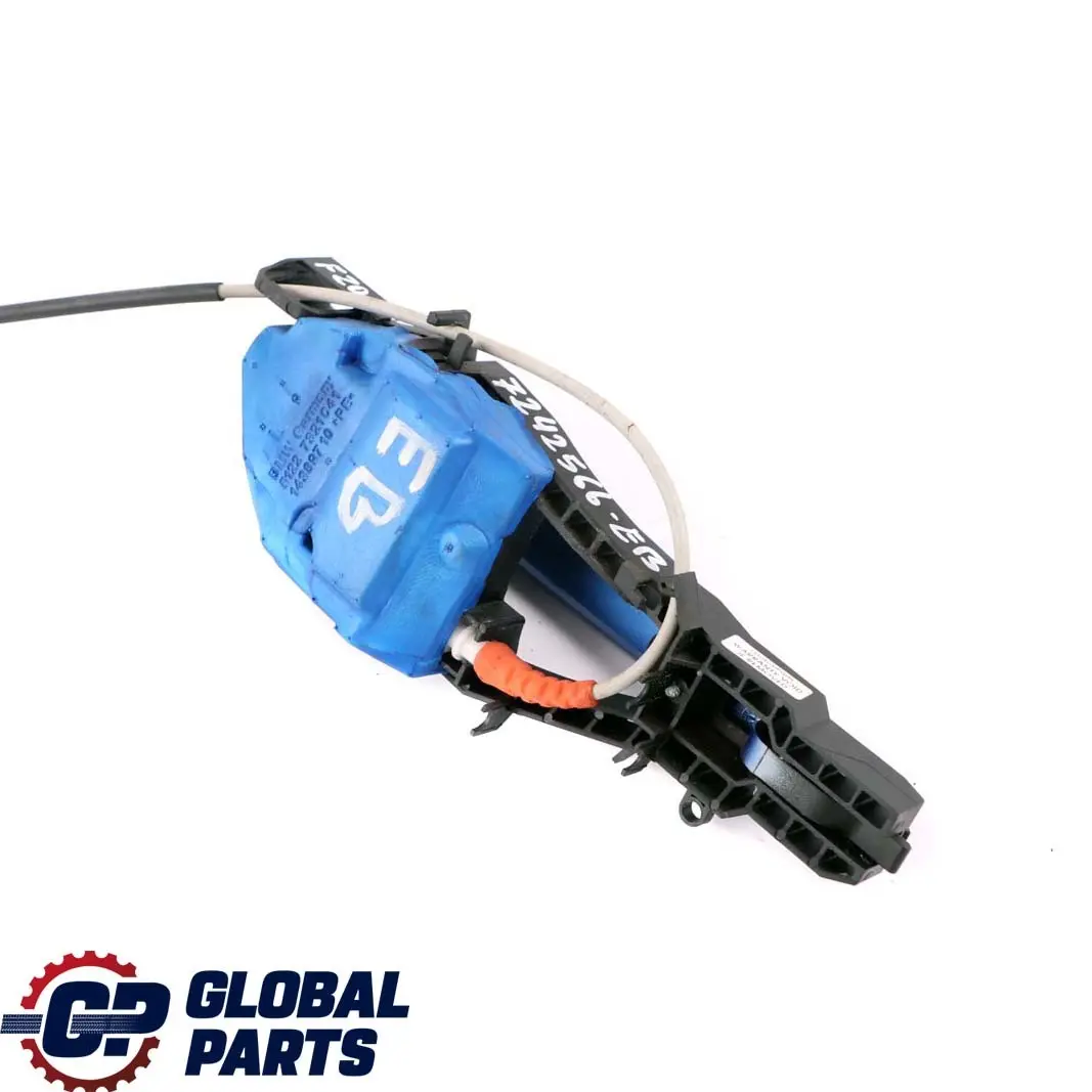 BMW 1 F20 LCI Complete Rear Left Grab Handle N/S Estorilblau Estoril Blue B45 - SKU 7242566-EB - Part number 7242566