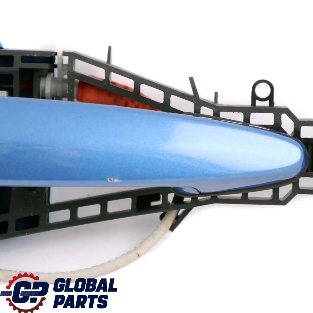 BMW 1 F20 LCI Complete Rear Left Grab Handle N/S Estorilblau Estoril Blue B45 - SKU 7242566-EB - Part number 7242566
