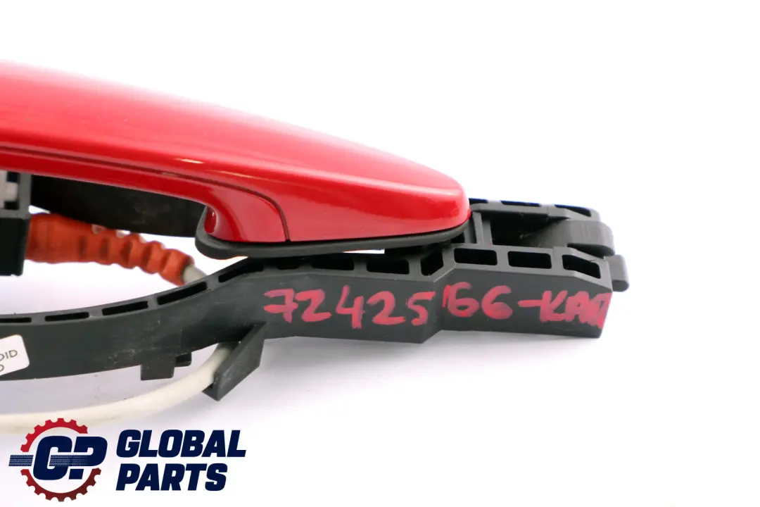 BMW 1 er F20 LCI Kompletter Haltegriff Hinten Links Karmesinrot Rot A61 - SKU 7242566-KAR - Teilenummer 7242566