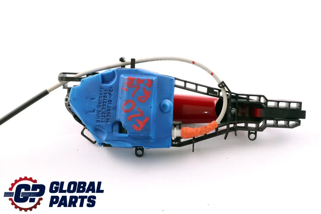 BMW 1 er F20 LCI Kompletter Haltegriff Hinten Links Karmesinrot Rot A61 - SKU 7242566-KAR - Teilenummer 7242566