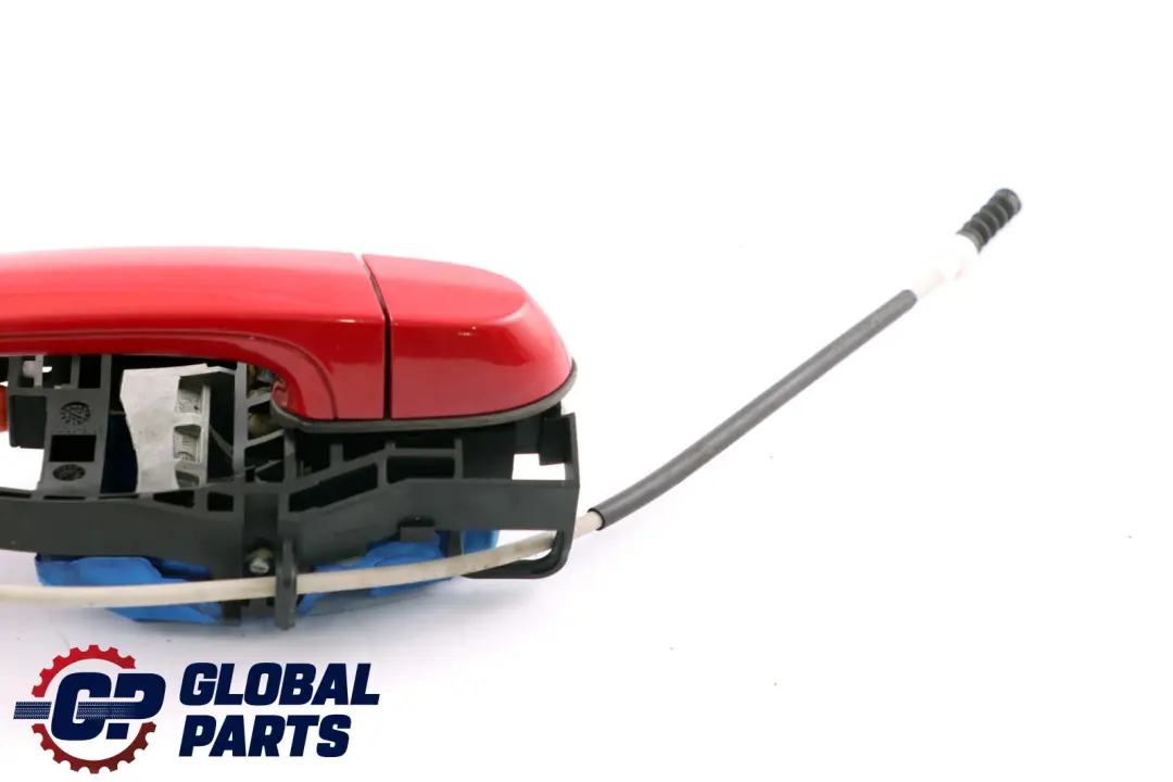 Complete Rear Right Grab Handle O/S Karmesinrot Red A61 to BMW 1 Series F20 LCI with Part number 7242566 BMW 1 Series F20 LCI Complete Rear Right Grab Handle O/S Karmesinrot Red A61 - SKU 7242566-KAR1 - Part number 7242566