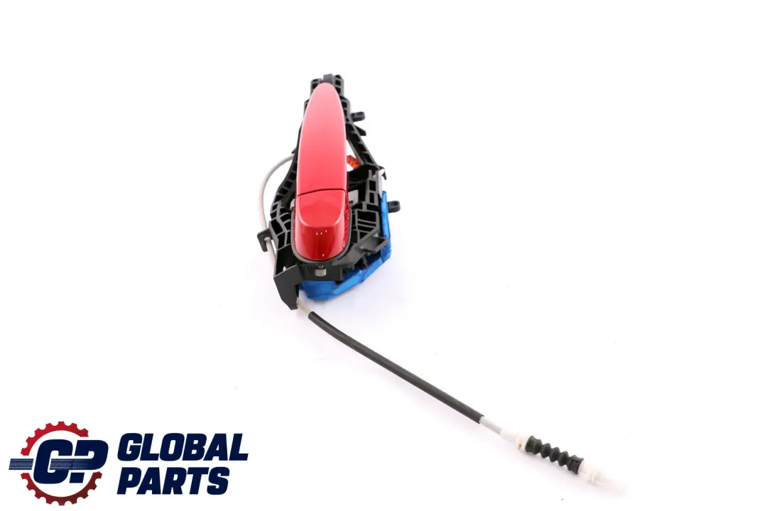 Complete Rear Right Grab Handle O/S Karmesinrot Red A61 to BMW 1 Series F20 LCI with Part number 7242566 BMW 1 Series F20 LCI Complete Rear Right Grab Handle O/S Karmesinrot Red A61 - SKU 7242566-KAR1 - Part number 7242566