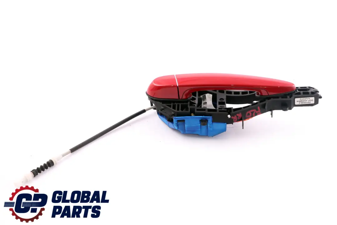 Complete Rear Right Grab Handle O/S Karmesinrot Red A61 to BMW 1 Series F20 LCI with Part number 7242566 BMW 1 Series F20 LCI Complete Rear Right Grab Handle O/S Karmesinrot Red A61 - SKU 7242566-KAR1 - Part number 7242566