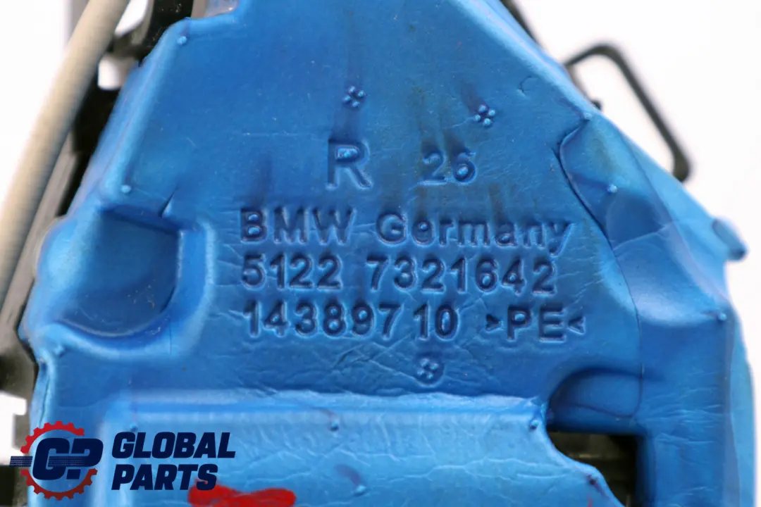 BMW 1 er 2 F20 LCI Kompletter Haltegriff Hinten Rechts Karmesinrot Rot A61 - SKU 7242566-KAR2 - Teilenummer 7242566
